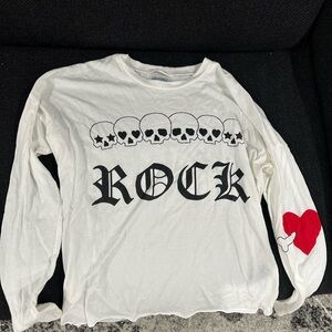 Lauren Moshi Long Sleeve White Shirt - Nee With Tags Size Small